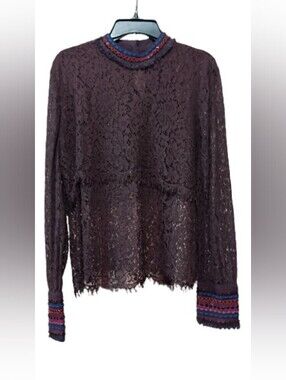 bl^nk London x Co‑Lab Lace Boho Top